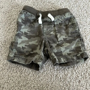 Toddler camo shorts